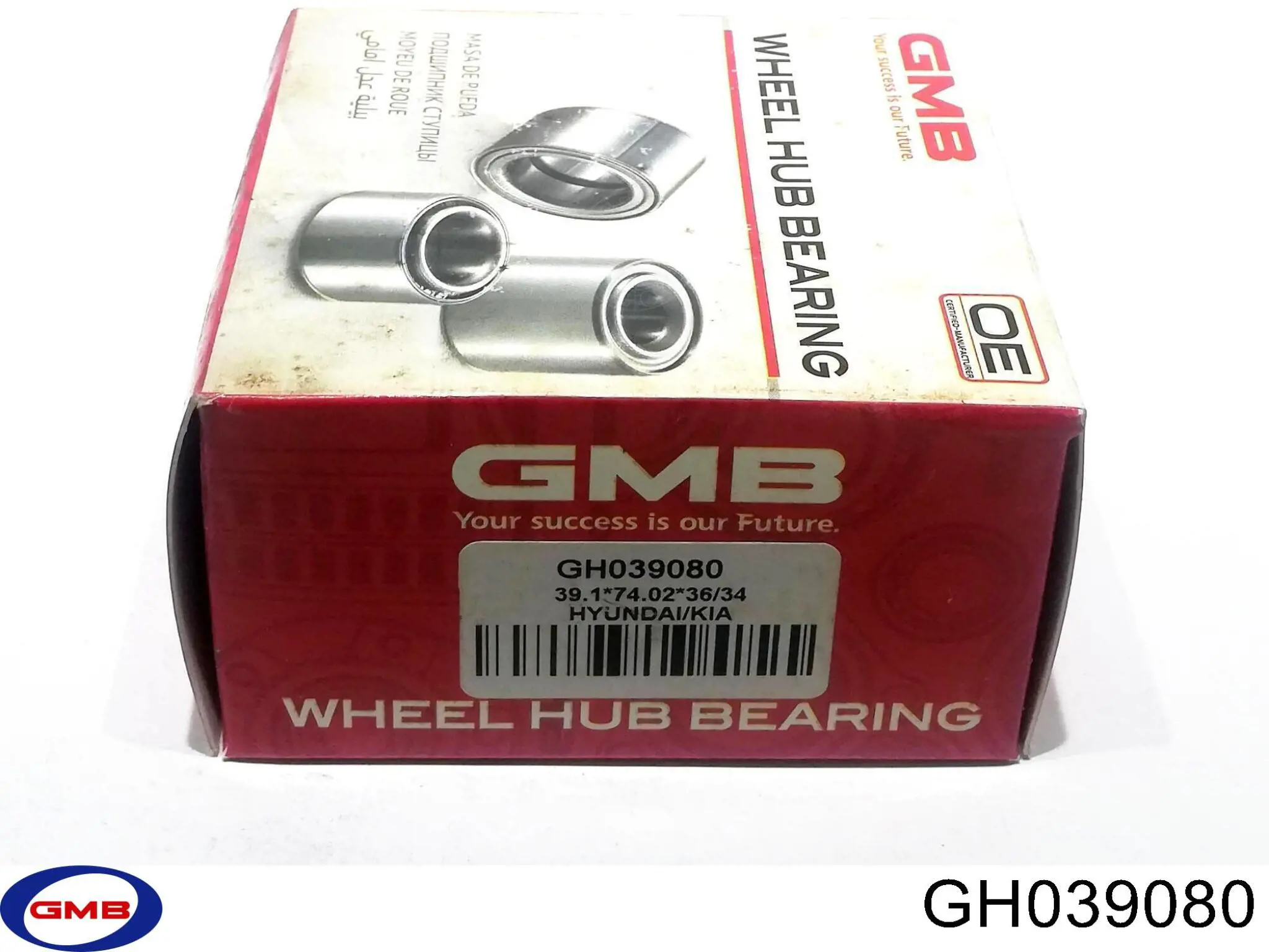 GH039080 GMB Rodamientos de rueda delantero