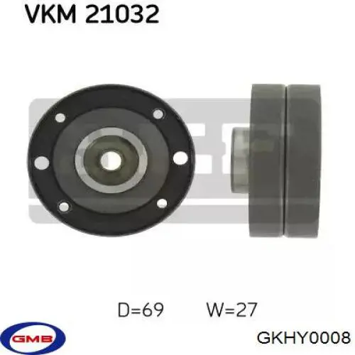 GKHY0008 GMB Kit correa de distribución