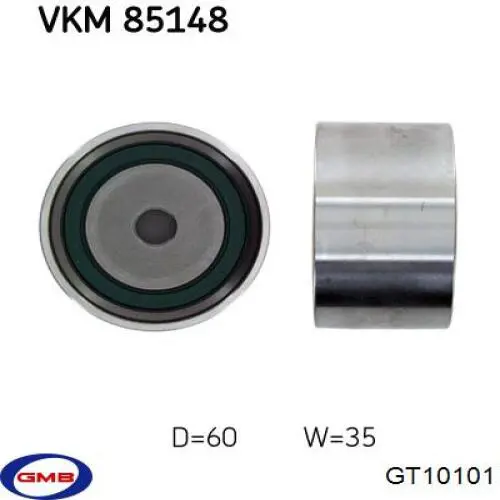 Rodillo tensor cadena GMB GT10101
