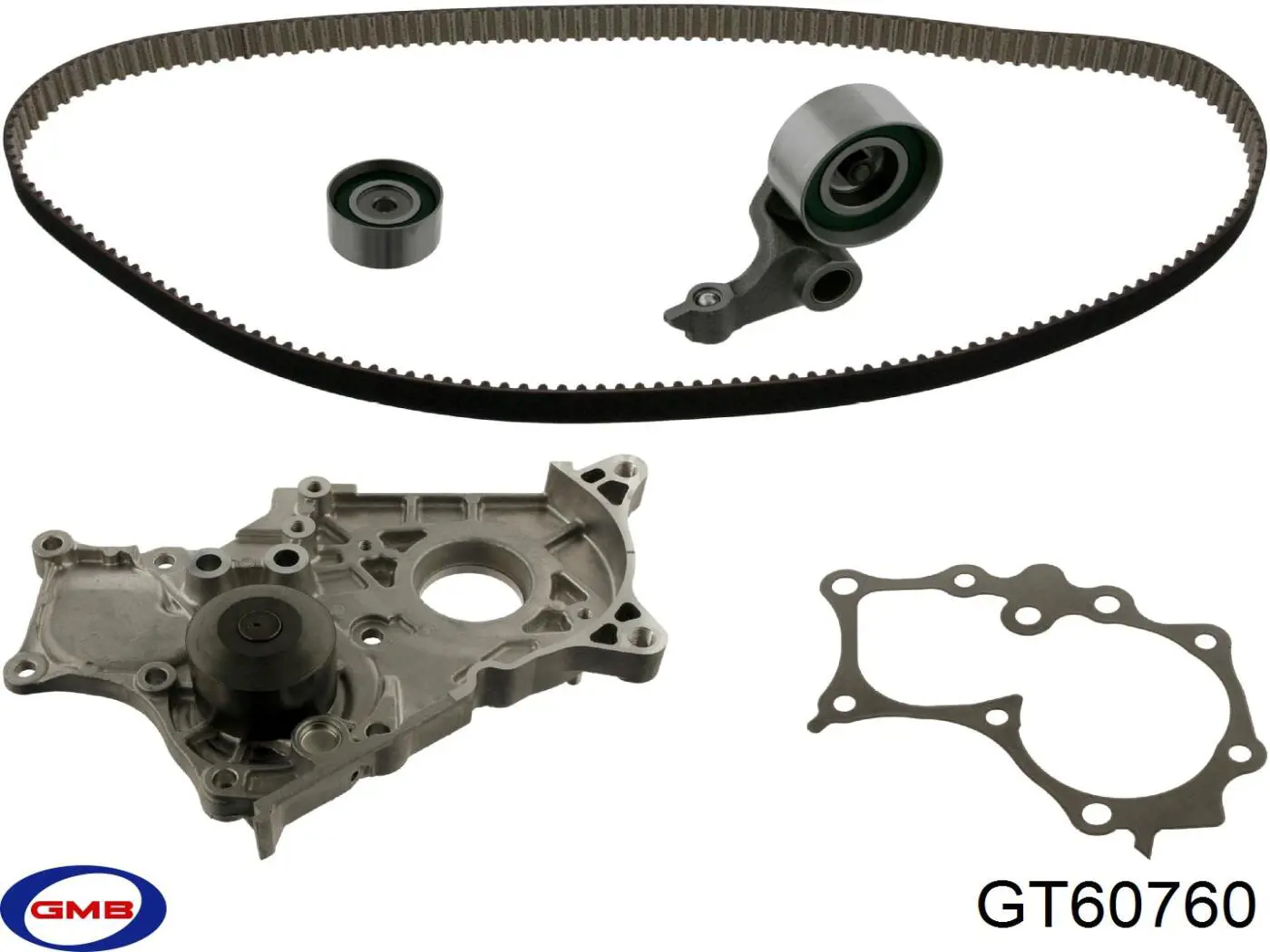 GT60760 GMB rodillo, cadena de distribución