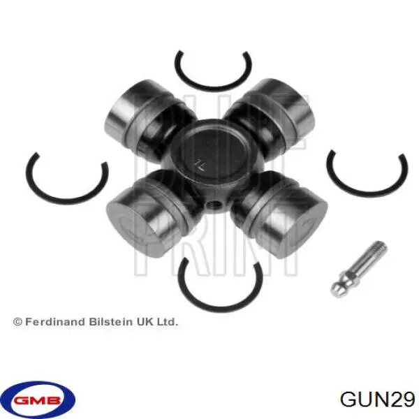 Cruceta del eje cardán trasero GMB GUN29 precio, desde 16,67 EUR