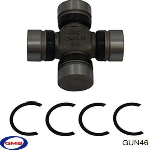 Comprar GUN46 GMB Cruceta del eje de transmisión delantero