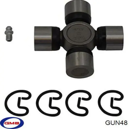 Cruceta del eje cardán trasero GMB GUN48 precio, desde 20,03 EUR