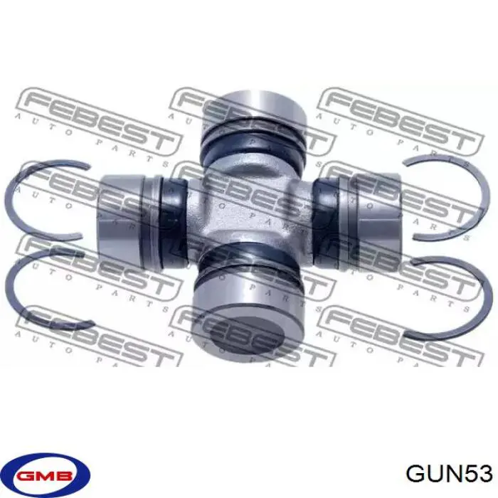 GUN53 GMB Cruceta del eje de transmisión delantero