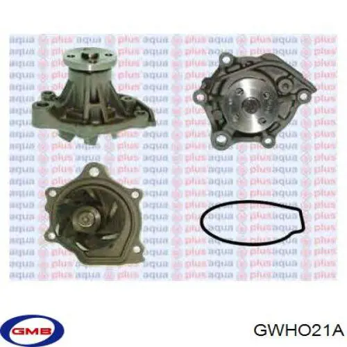 Bomba de agua para Honda Accord 2 (AC, AD)