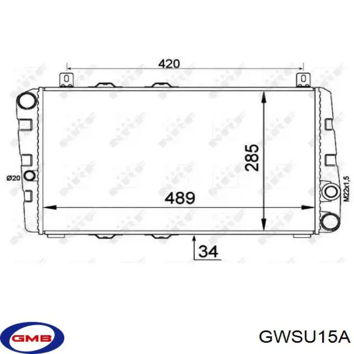 Comprar GWSU15A GMB Bomba de agua para motor