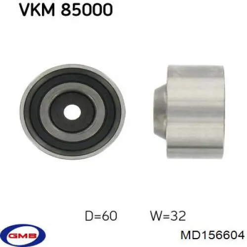 Polea correa distribución GMB MD156604 precio, desde 12,26 EUR