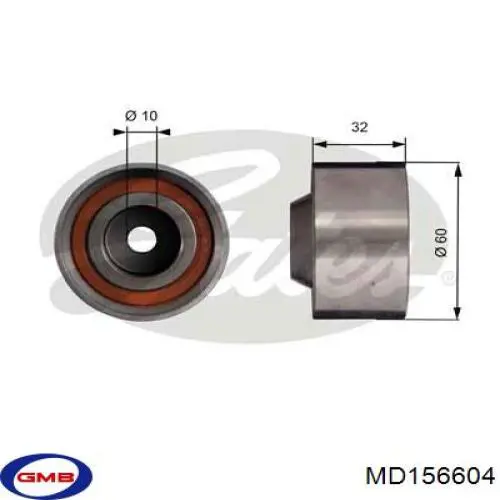 Comprar MD156604 GMB Polea correa distribución