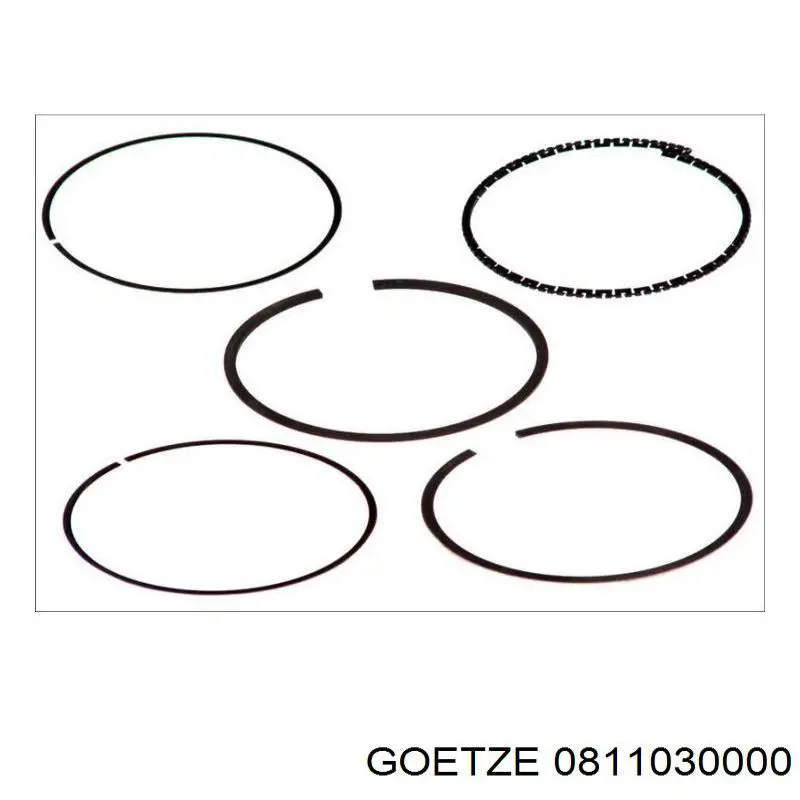 Juego de anillos de pistón para 1 cilindro, STD Goetze 0811030000 precio, desde 30,01 EUR