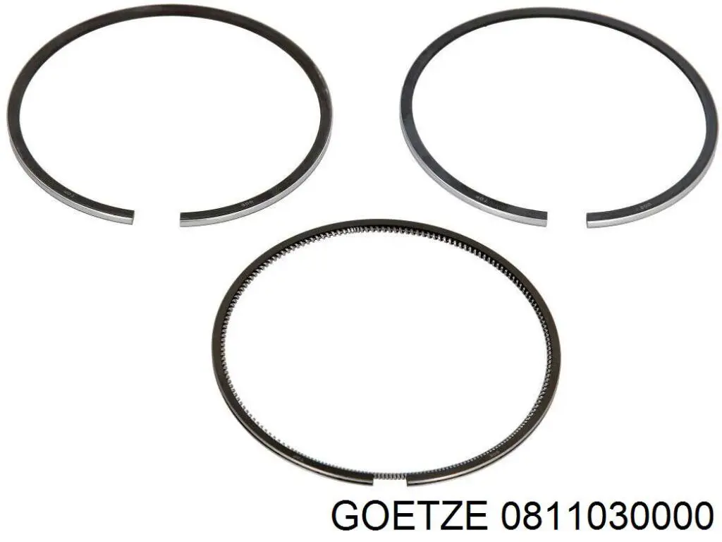 811030000 Goetze juego de aros de pistón para 1 cilindro, std