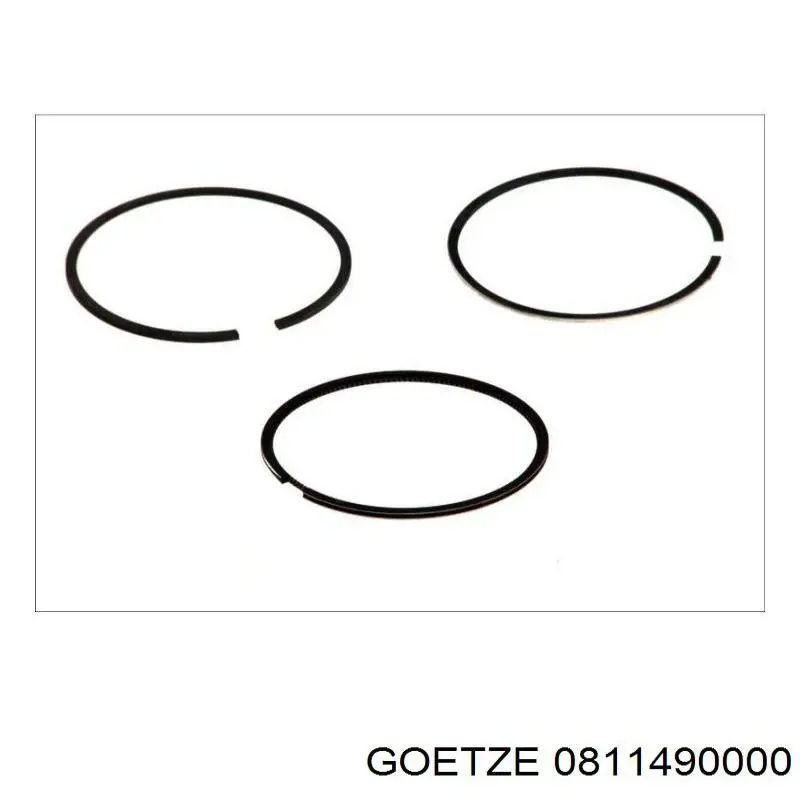 Juego de anillos de pistón para 1 cilindro, STD Goetze 0811490000 precio, desde 18,39 EUR
