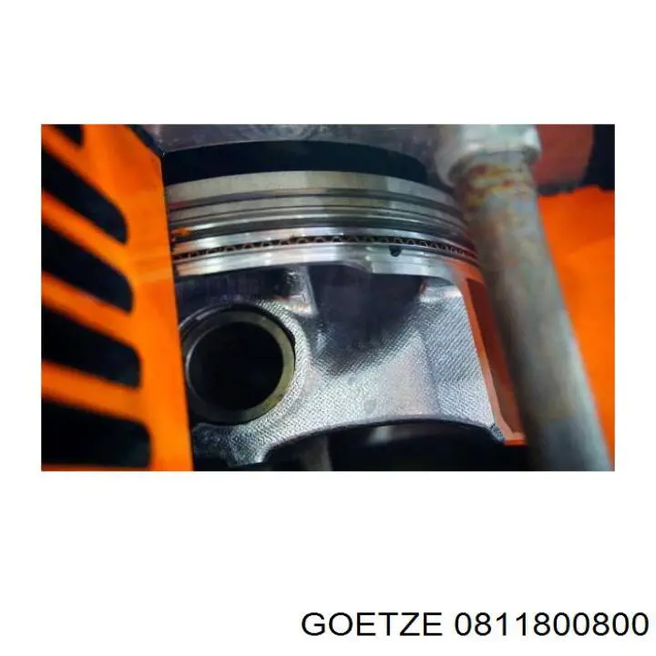 Juego de aros de pistón para 1 cilindro, cota de reparación +0,65 mm para Lada 2101 