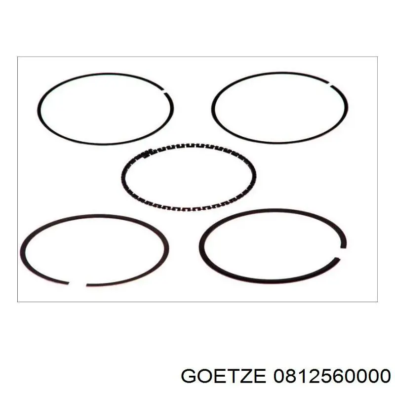 Juego de anillos de pistón para 1 cilindro, STD Goetze 0812560000 precio, desde 15,09 EUR