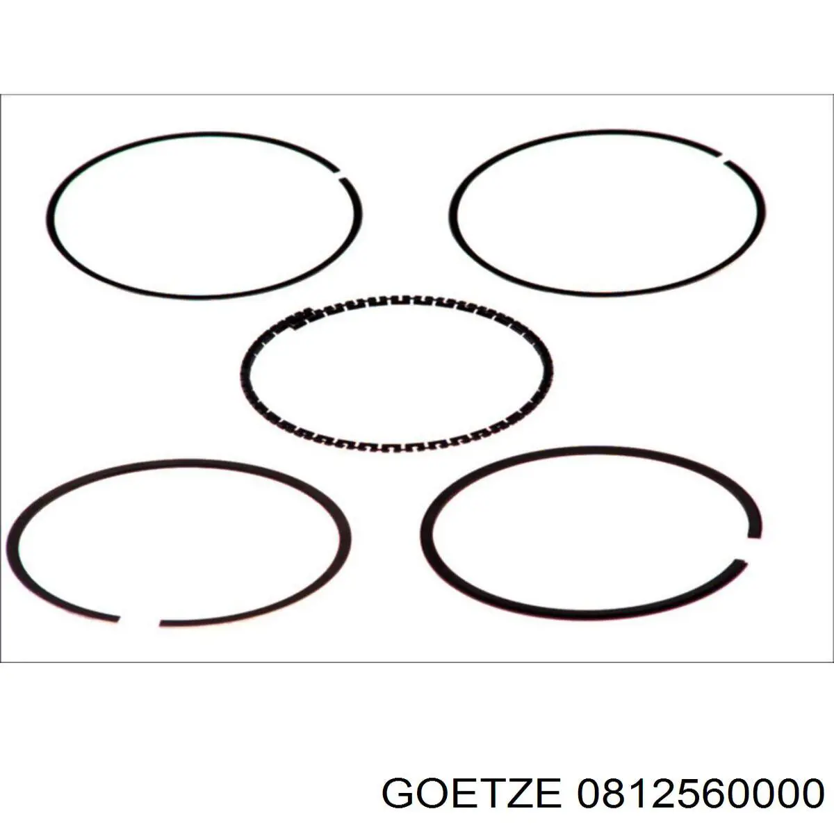 Comprar 0812560000 Goetze Aros de pistón para 1 cilindro, STD