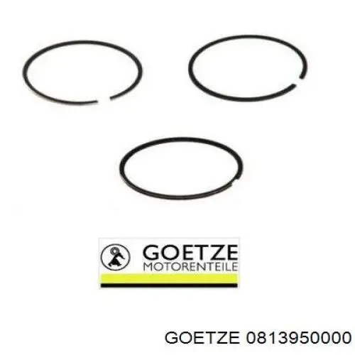 Comprar 0813950000 Goetze Aros de pistón para 1 cilindro, STD