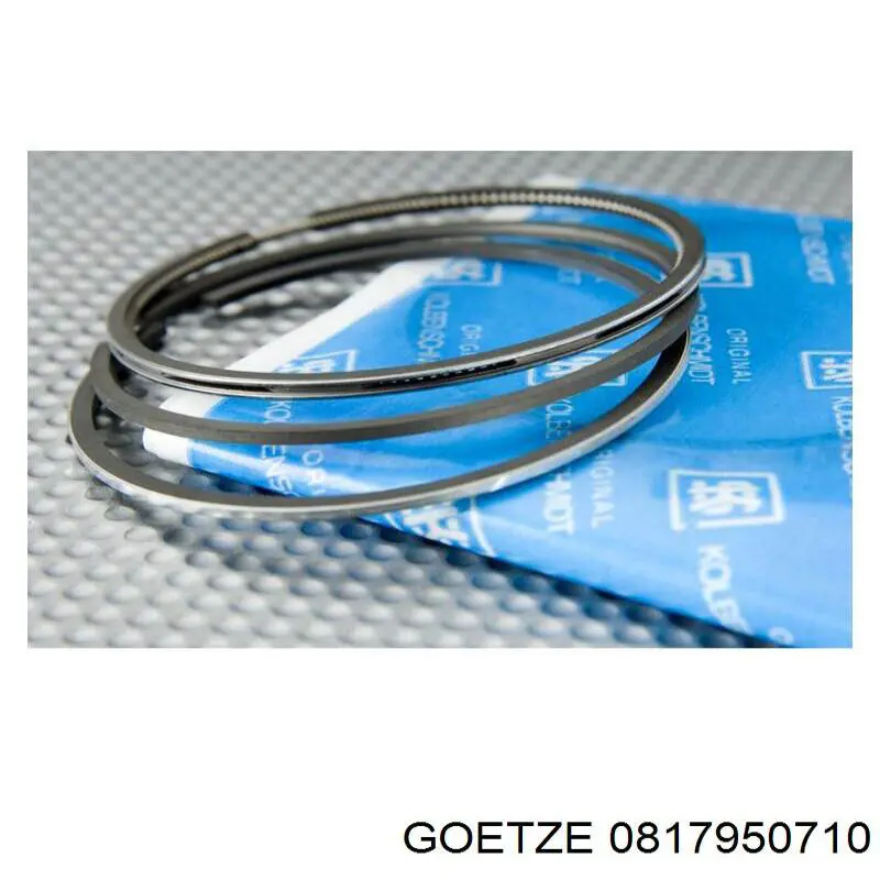 08-17950710 Goetze juego de aros de pistón para 1 cilindro, cota de reparación +0,50 mm