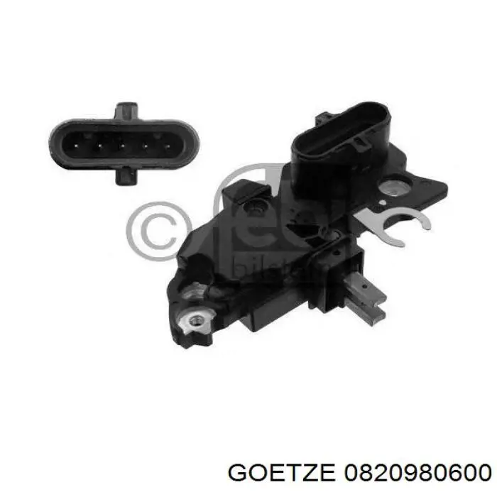 08-209806-00 Goetze juego de aros de pistón para 1 cilindro, cota de reparación +0,50 mm
