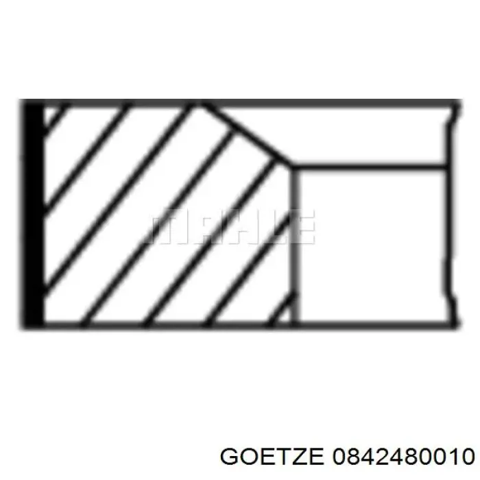 Comprar 800118911000 Kolbenschmidt Aros de pistón para 1 cilindro, STD