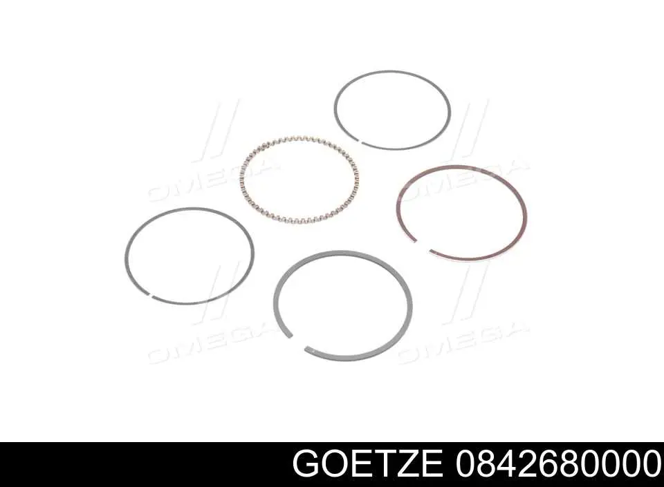 Juego de anillos de pistón para 1 cilindro, STD Goetze 0842680000 precio, desde 18,10 EUR