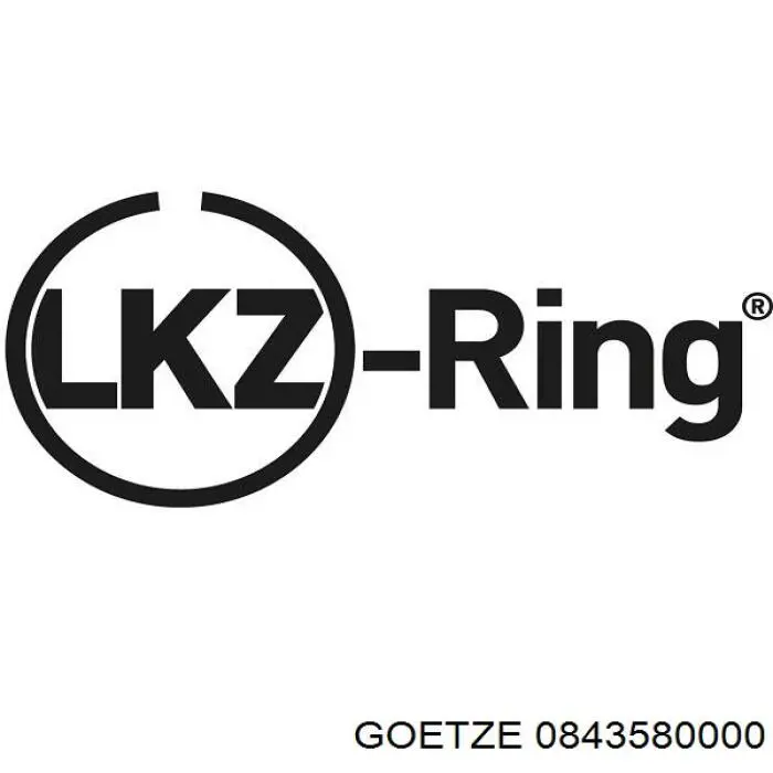 Aros de pistón para 1 cilindro, STD 800058510000 Kolbenschmidt