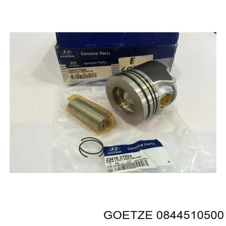 Juego de aros de pistón para motor, sobremedida (+0,25 mm) 0844510500 Goetze