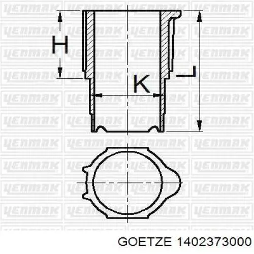 Camisa del cilindro Goetze 1402373000 precio, desde 24,08 EUR