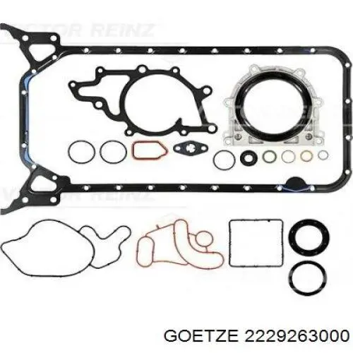 Comprar A6110100605 Mercedes Juego de juntas inferiores del motor