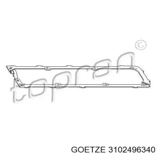 3102496340 Goetze junta de la tapa de válvulas del motor