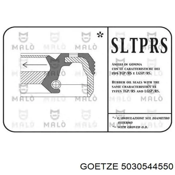 Comprar 0109978247 Mercedes Retén de cigüeñal