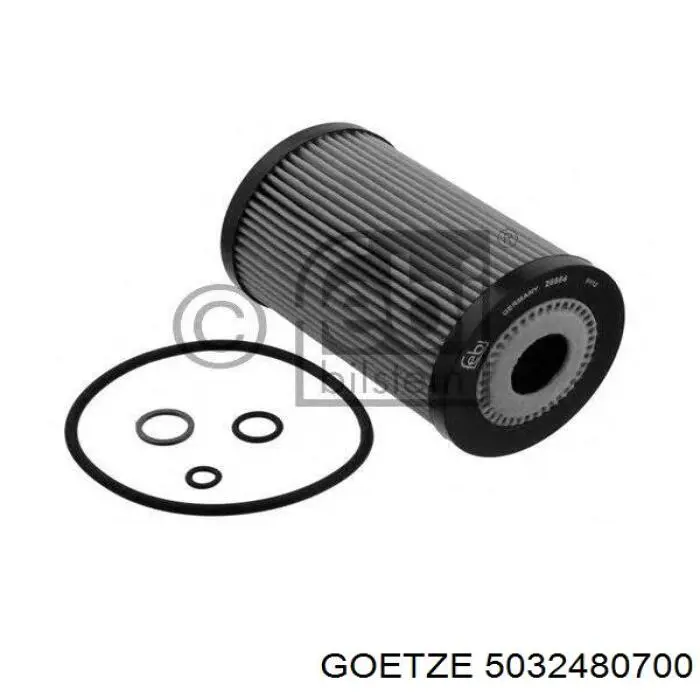 5032480700 Goetze junta, adaptador de filtro de aceite