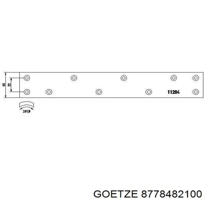 87-784821-00 Goetze pistón completo para 1 cilindro, cota de reparación + 0,60 mm