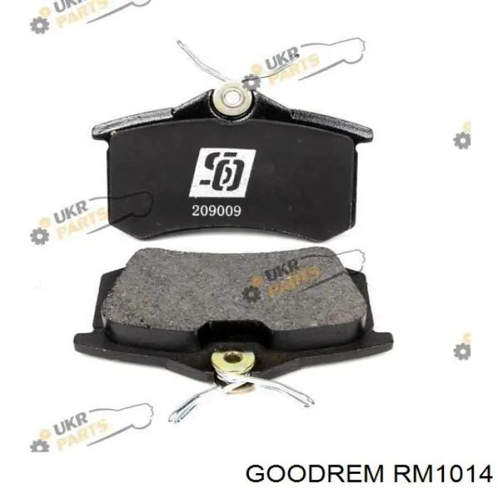RM1014 Goodrem Pastillas freno traseras
