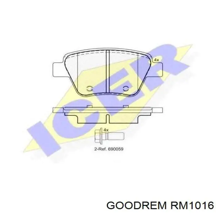 Pastillas de freno traseras Volkswagen Jetta 6 162, 163, AV3, AV2, AY2, AY3