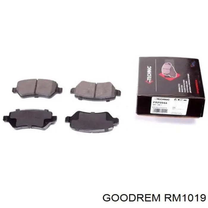 Pastillas traseras de freno Goodrem RM1019 precio, desde 17,77 EUR