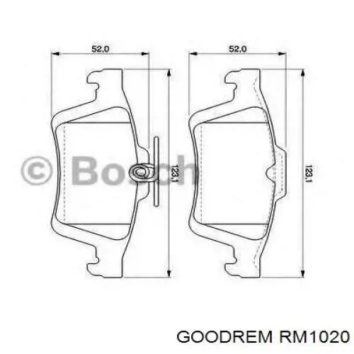 Pastillas de freno traseras Renault Espace 4 JK0