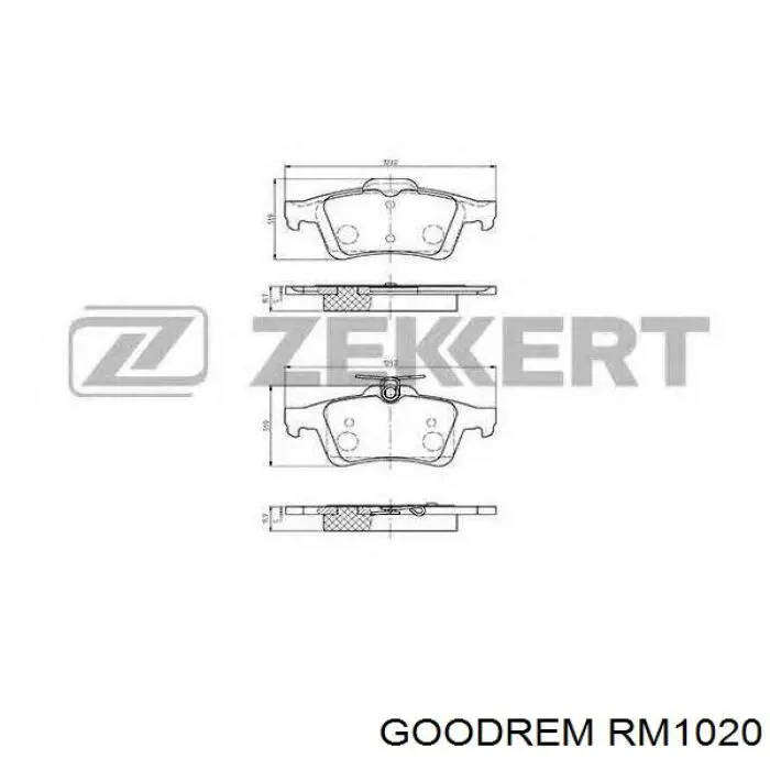 Pastillas de freno traseras Renault Espace 4 JK0