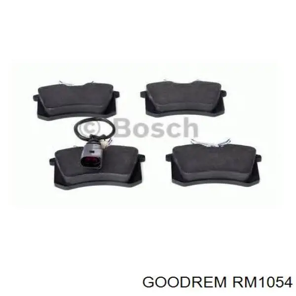 Pastillas de freno traseras RM1054 Goodrem