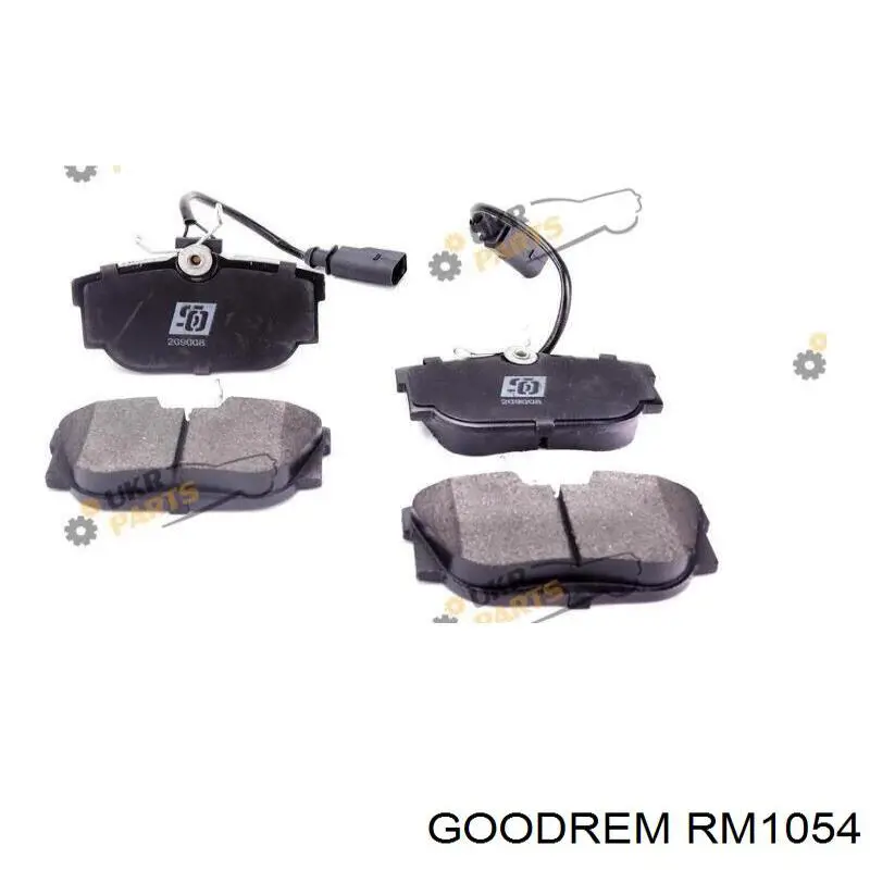 RM1054 Goodrem Pastillas freno traseras