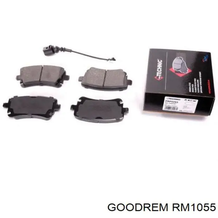 Comprar RM1055 Goodrem Pastillas de freno traseras