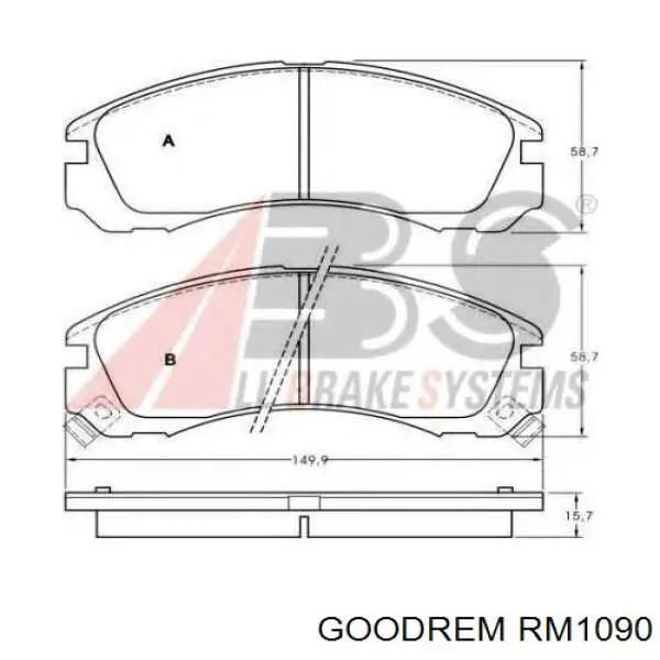 Pastillas de freno delanteras Citroen C3 1 FC