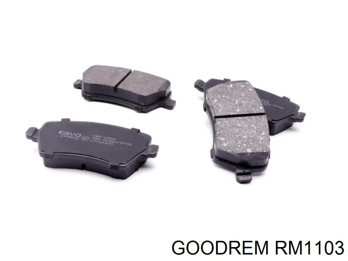 Comprar RM1103 Goodrem Pastillas delanteras de freno