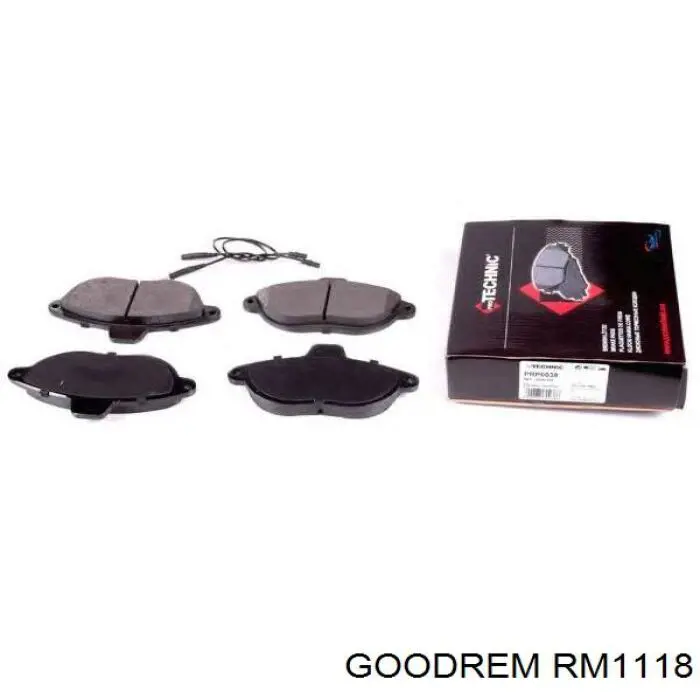 RM1118 Goodrem Pastillas delanteras