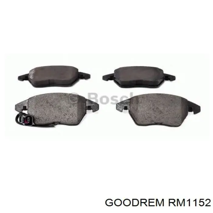 Pastillas de freno RM1152 Goodrem