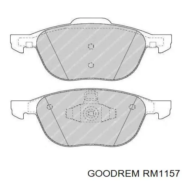 Comprar RM1157 Goodrem Pastillas delanteras de freno