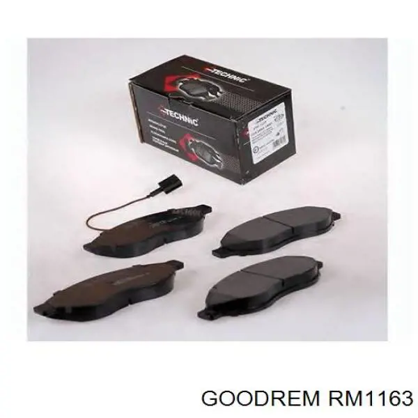 Pastillas de freno RM1163 Goodrem