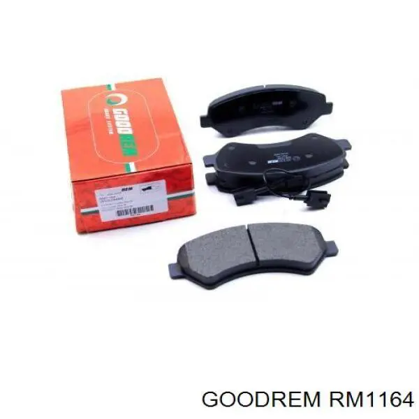 Pastillas freno delanteras Goodrem RM1164 precio, desde 36,49 EUR