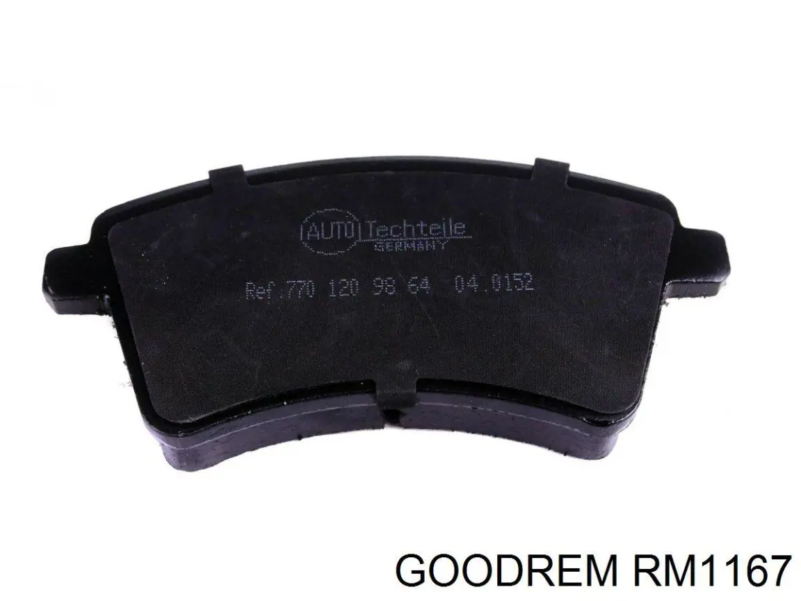 RM1167 Goodrem Pastillas delanteras