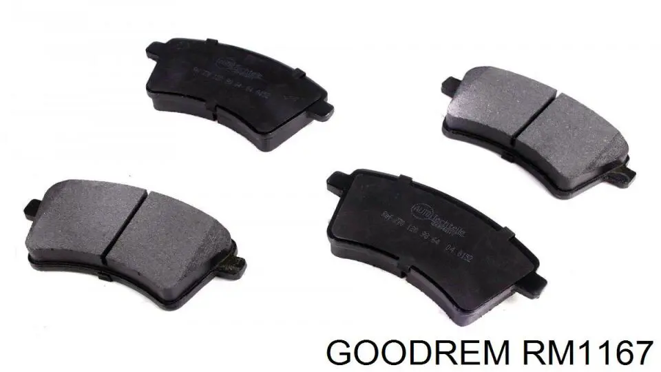 Pastillas freno delanteras Goodrem RM1167 precio, desde 24,03 EUR