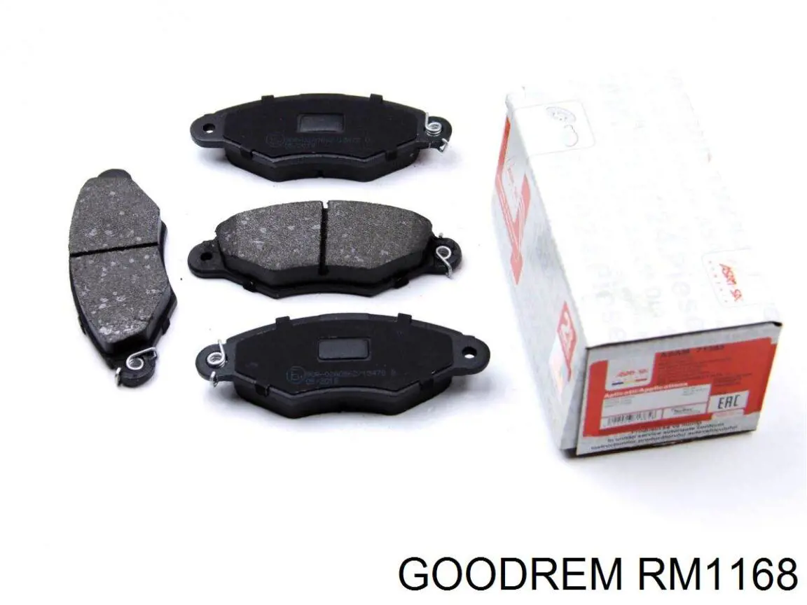 Comprar RM1168 Goodrem Pastillas delanteras de freno
