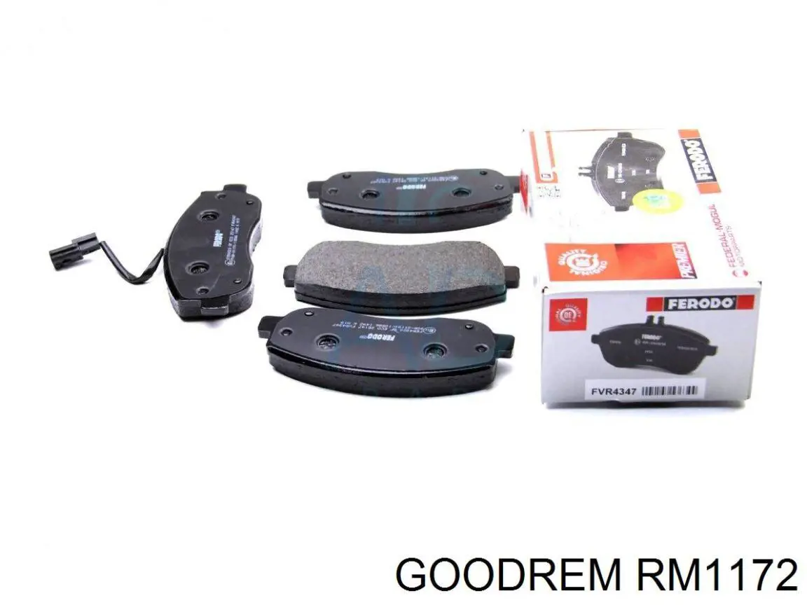 Pastillas freno delanteras Goodrem RM1172 precio, desde 29,73 EUR